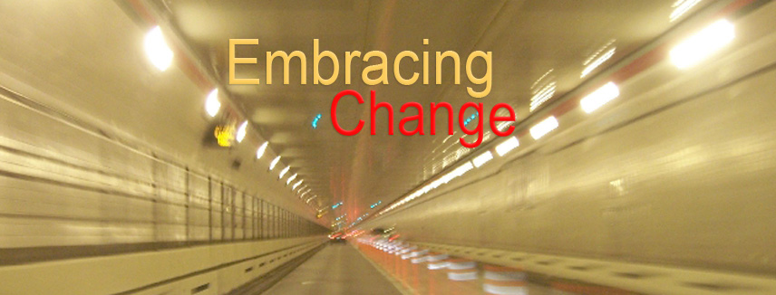 Lights moving by quickly